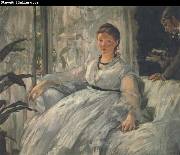 Edouard Manet Reading (mk40)